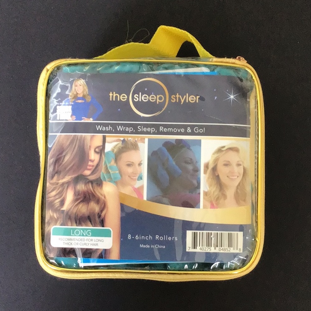 The Sleep Styler - 8 6-inch rollers for long hair